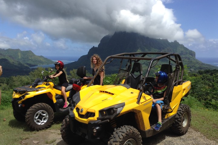 ATV tour moorea